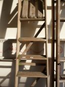 Pair of Wood Step Ladders