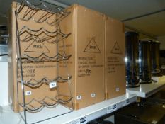 Chrome Wire 15 Bottle Wine Rack