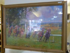 Pine Framed Print - A Day at the Ascot Races