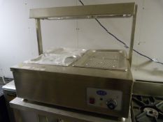 *Stainless Steel Counter Top Heated Carvery Unit Ref: 2-31