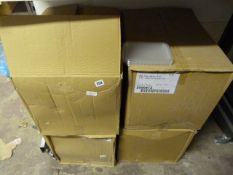 4 Boxes Containing Take Away Packaging