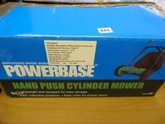 *Power Base Hand Push Mower