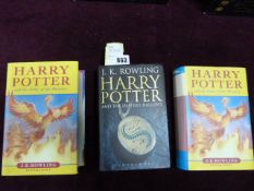 3 First Edition Harry Potter Books