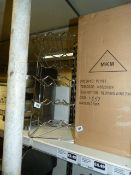 Chrome Wire 15 Bottle Wine Rack