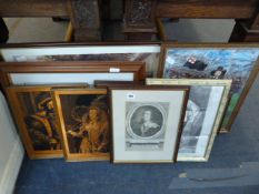 Quantity of Framed Royalty Pictures