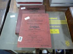 4 Vintage Automobile Books