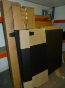 *Quantity of Faux Suede Leather & Crocodile Skin Headboards & Bed Components