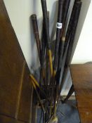 Selection of Vintage Golf Clubs