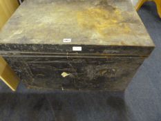 Vintage Tin Chest & Contents