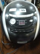 Portable CD Player with Radio Cassette Recorder