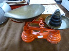 Set of Vintage Scales with Weights