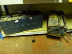 2 Metal Cantilever Tool Boxes