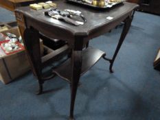 Edwardian Mahogany Window Table
