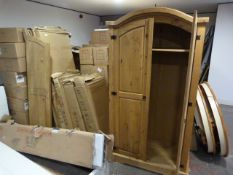 *Pine Wardrobe & Other Flat Pack Components