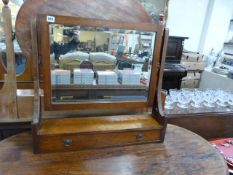 Oak Dressing Table Mirror