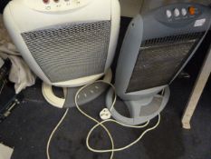 2 Halogen Heaters