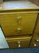2 Teak Bedside Cabinets