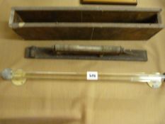 Victorian Towel Rail - Vintage Spirit Level etc