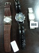 3 Wrist Watches