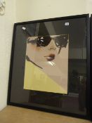 Framed Ashley David Print