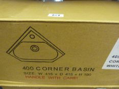 Ceramic Basin - White