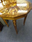 Inlaid Sewing Table