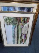 *4 Large Gilt Framed Prints