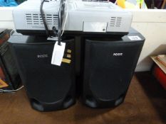 Pair of Ross Speakers & Cassette Player