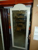 *White Painted Wall Mountable Mirror