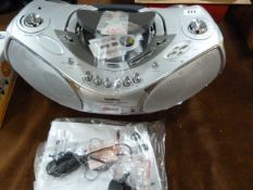 Goodmans CD Radio Cassette Player