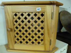 Pine Corner Cabinet