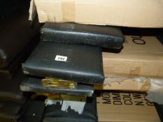 *Furnisho Black Vienna Bed Comprising of Bed Head - Foot & Side Rails Only