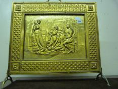 Brass Fire Screen