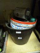 Bucket Containing Assorted Nails & Screws