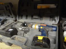 Ryobi Cordless Drill in Carry Case with Charger