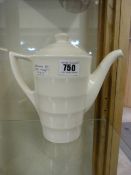 Wedgewood Coffee Pot designed by Keith Murray