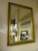 Gilt Framed Wall Mirror