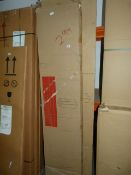 *Black & Silver Wardrobe - Flat Pack