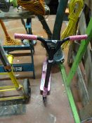 Pink Scooter