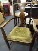 Edwardian Elbow Chair