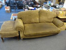 2x3 Seater Settee & Matching Pouffe