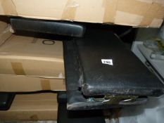 *Furnisho Black Vienna Bed Comprising of Bed Head - Foot & Side Rails Only