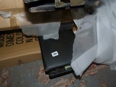 *Furnisho Black Vienna Bed Comprising of Bed Head - Foot & Side Rails Only