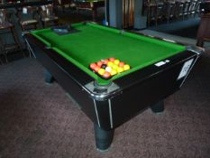 *Supreme Pool Table with Balls