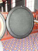 *Circular Poker Table with Black Base Top