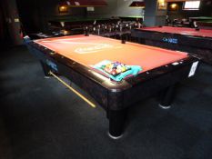 *Sam Billiards & Snooker American Pool Table with Balls & Accessories