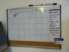 *Dry Wipe Notice Board