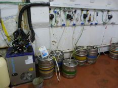 *Remaining Contents of Beer Cellar including Refrigeration - Beer Pumps - Stainless Steel