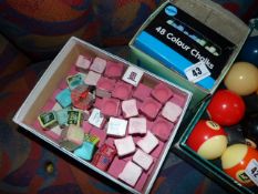 *Assorted Cue Chalk etc