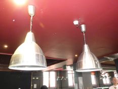 *2 Aluminium Ceiling Lights